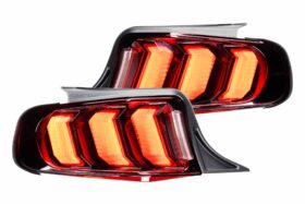 10-12 Ford Mustang Facelift XB LED Tail Lights (Red) (6)
