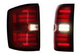14-18 Chevrolet Silverado 1500 XB LED Tail Lights (Red) (5)