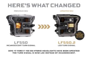 15-17 Ford F-150 XB Hybrid LED Headlights (5)