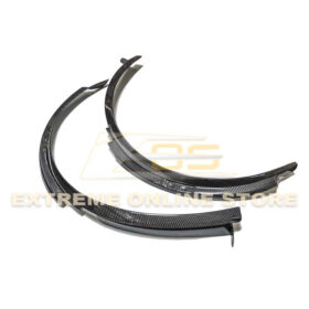 Extreme Online Store Corvette C7 DRY CARBON FIBER Front Fender Flares Wheel Trim - Image 2