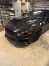 Muscle Auto Zone MAZ Mustang S550 Viper AMS Carbon Fiber Hood for Mustang EcoBoost - Image 2