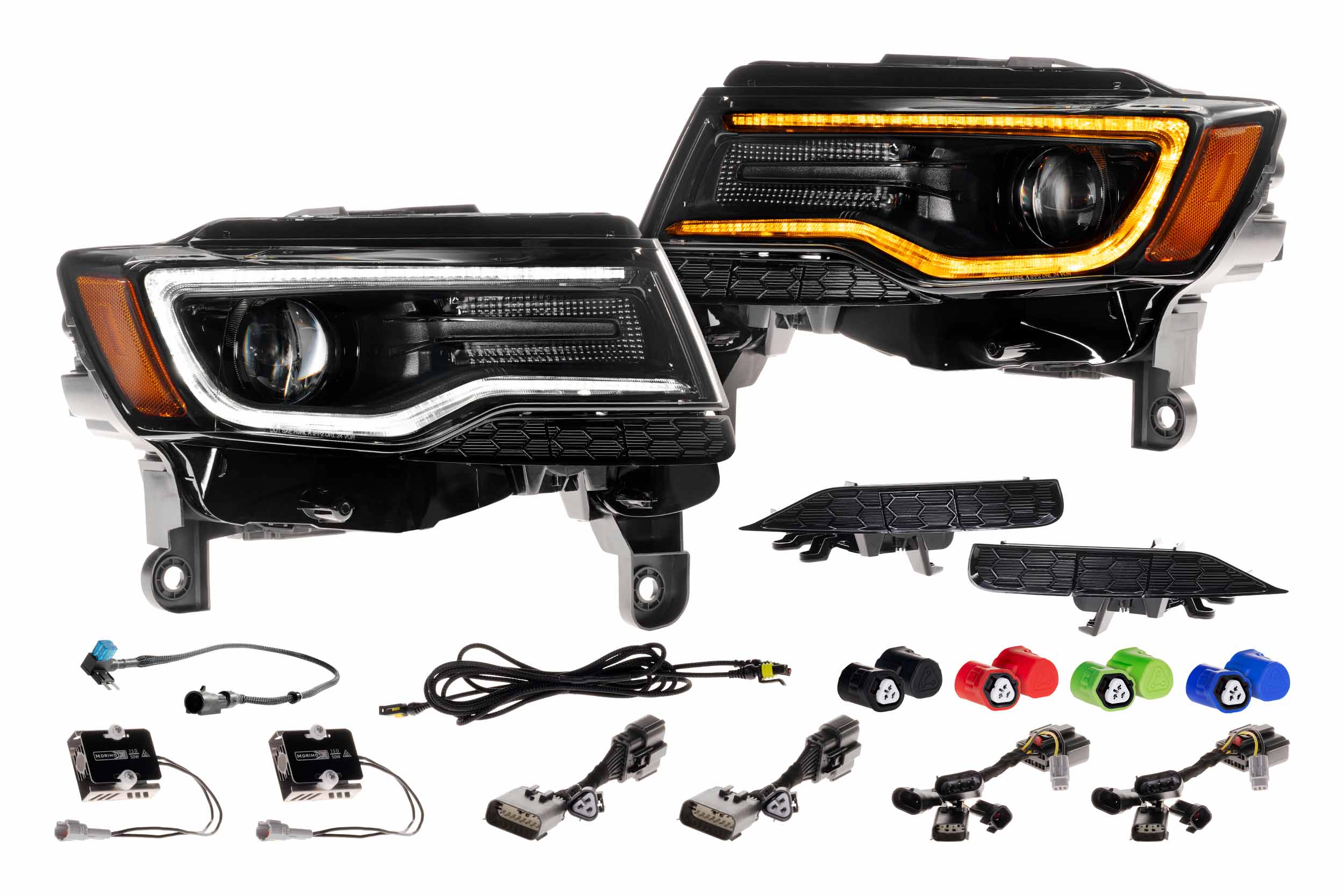 XB LED Headlights: Jeep Grand Cherokee (14-22 / Gen II / Set) (1)
