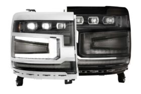 XB LED Headlights: Chevrolet Silverado 1500 (16-18 / Set) (1)