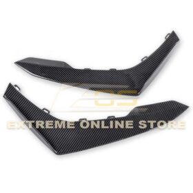 Extreme Online Store Camaro ZL1 1LE Dry Cabon Fiber Front Air Duct Bezels & Canard Dive Planes - Image 9