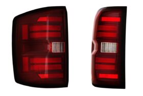 14-18 Chevrolet Silverado 1500 XB LED Tail Lights (Red) (4)
