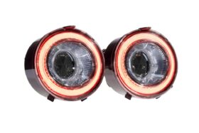 XB LED Tail Lights: Corvette C6 (05-13 / Smoked Lens / Set) (2)