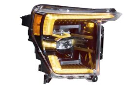 XB LED Headlights: Ford F-150 (21-23 / Amber DRL / Set) (4)
