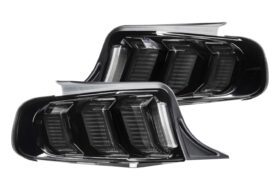 XB LED Tail Lights: Ford Mustang (13-14 / Smoked Lens / Set) (5)
