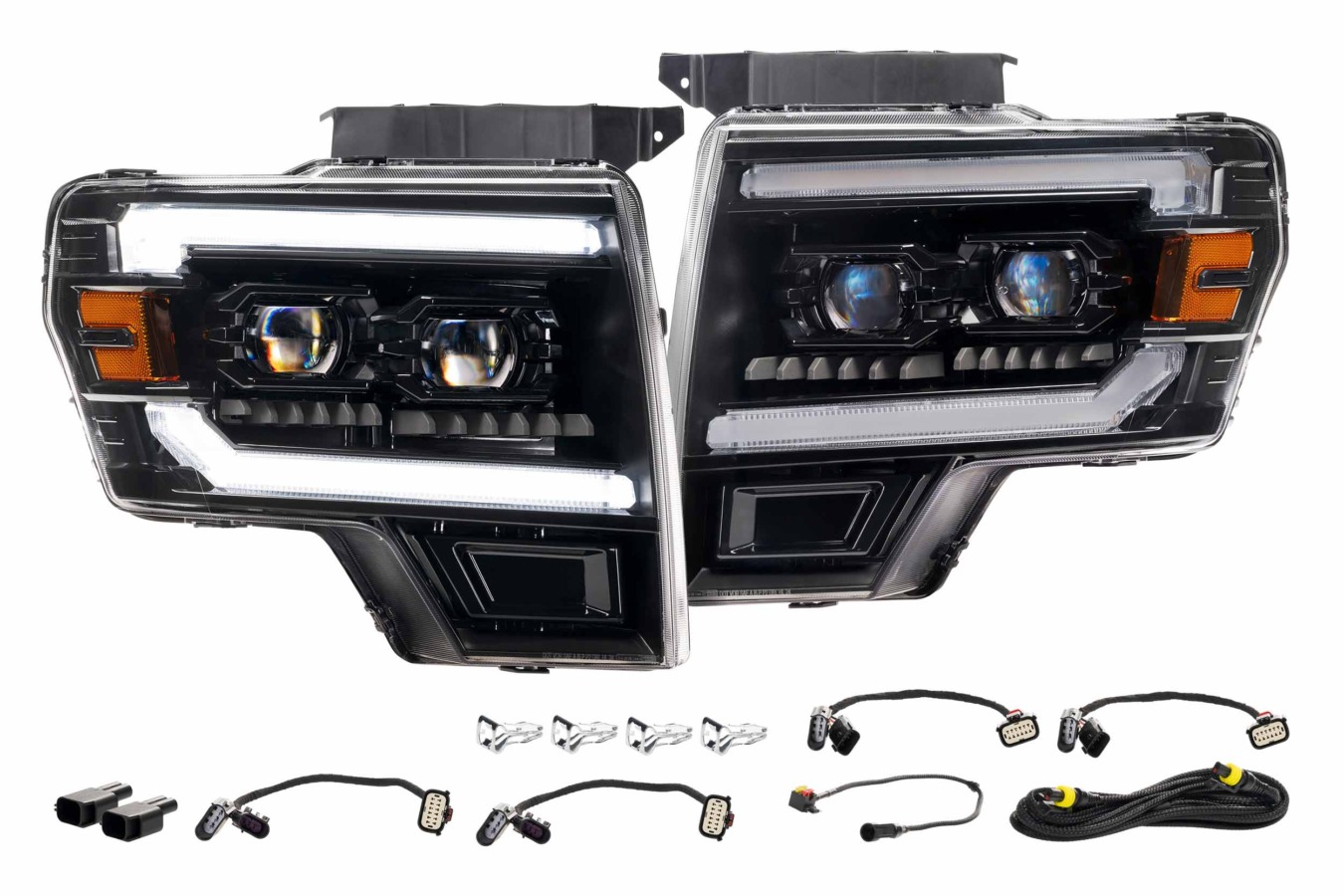 09-14 Ford F-150 XB Evo Hybrid LED Headlights (1)