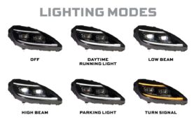XB Evo Hybrid Headlights: 05-13 Corvette C6 (Set) (7)
