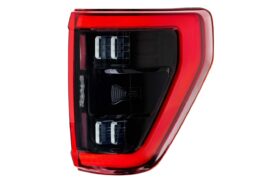 XB LED Tail Lights: Ford F-150 (21-23 / Red Lens / Set) (2)