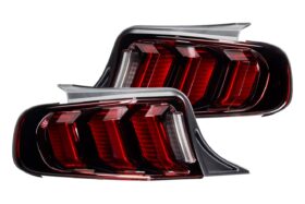 13-14 Ford Mustang Facelift XB LED Tail Lights (Red) (5)