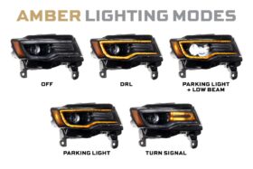 XB LED Headlights: Jeep Grand Cherokee (14-22 / Gen II / Set) (4)
