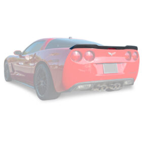 Corvette C6 ZR1 Extended Rear Trunk Spoiler - image 3