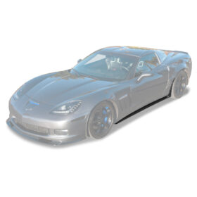 Corvette C6 Grand Sport / Z06 / ZR1 Side Skirts Rocker Panels - image 1