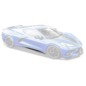 Chevrolet Corvette C8 Z06 Conversion Side Skirts - image 1