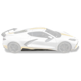 Extreme Online Store Corvette C8 DRY CARBON FIBER 5VM Side Skirts