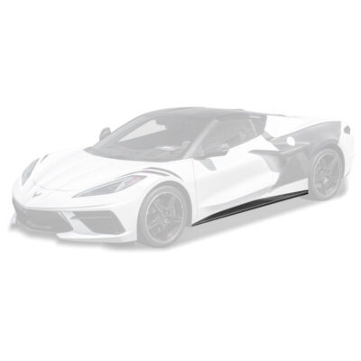 Corvette C8 EOS Performance Side Skirts