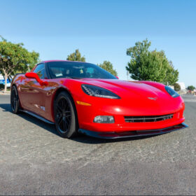 Corvette C6 Base Model Extended Front Splitter Lip & Side Skirts Rocker Panels - image 4