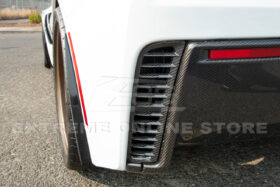 Extreme Online Store Corvette C7 Extended Rear Splash Guards Mud Flaps - Image 8