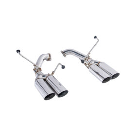 EOS 2022-Up Subaru WRX | Boso Muffler Delete Quad Burnt Tips Axle Back Exhaust