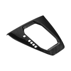 2024-Up Mustang DRY CARBON FIBER Gear Shift Panel Cover - image 1