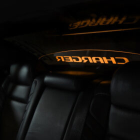 WindRestrictor 2006-Up Dodge Charger Rear Add On Glow Plate - image 6