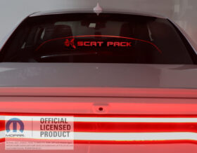 WindRestrictor 2006-Up Dodge Charger Rear Add On Glow Plate - image 12
