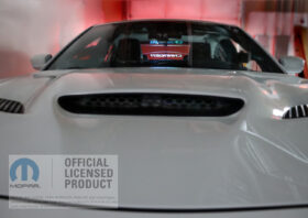 WindRestrictor 2006-Up Dodge Charger Rear Add On Glow Plate - image 2
