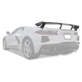 Extreme Online Store 5VM Package Corvette C8 Stingray DRY CARBON FIBER Rear Spoiler - Image 3