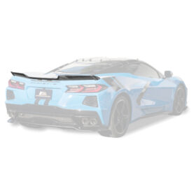 Z06 Visible Package Corvette C8 Stingray Rear Spoiler - image 1