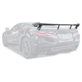 Extreme Online Store 5VM Package Corvette C8 Stingray DRY CARBON FIBER Rear Spoiler