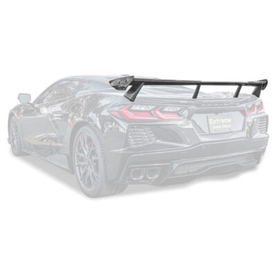 5VM Package Corvette C8 Stingray DRY CARBON FIBER Rear Spoiler