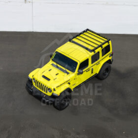 EOS 2018-Up Jeep Wrangler JL Carbon Steel Black Top Roof Cargo Rack