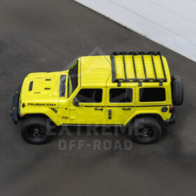 EOS 2018-Up Jeep Wrangler JL Carbon Steel Black Top Roof Cargo Rack