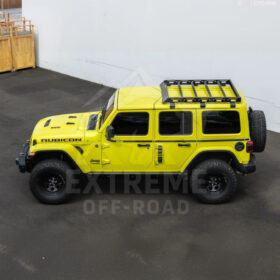 EOS 2018-Up Jeep Wrangler JL Carbon Steel Black Top Roof Cargo Rack