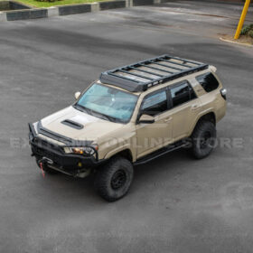 Extreme Online Store EOS 4Runner V2 Carbon Steel Black Top Roof Rack Cargo Carrier - Image 4