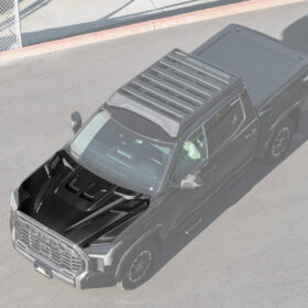 Extreme Online Store Tundra EOS CARBON FIBER Front Vented Hood Cover w/ Side Vent