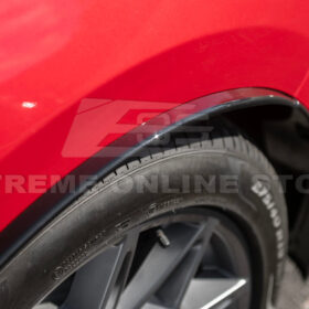 2024-Up Ford Mustang S650 DRY CARBON FIBER Rear Quarter Fender Flare Extension - image 5