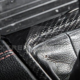 2015-23 Ford Mustang DRY CARBON FIBER Center Gear Shift Panel Trim Cover - image 7