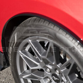 2024-Up Ford Mustang S650 DRY CARBON FIBER Rear Quarter Fender Flare Extension - image 10