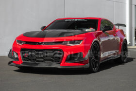 Extreme Online Store Camaro ZL1 1LE Dry Cabon Fiber Front Air Duct Bezels & Canard Dive Planes - Image 3