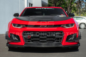 Extreme Online Store Camaro ZL1 1LE Dry Cabon Fiber Front Air Duct Bezels & Canard Dive Planes - Image 4