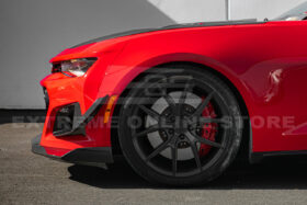 Extreme Online Store Camaro ZL1 1LE Dry Cabon Fiber Front Air Duct Bezels & Canard Dive Planes - Image 5