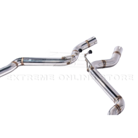 2024+ Mustang GT Muffler Delete Axle Back Quad Tips Exhaust - image 8