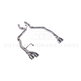 2024+ Mustang GT Muffler Delete Axle Back Quad Tips Exhaust - image 9