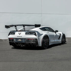 Extreme Online Store Corvette C7 ZR1 ZTK Conversion Extended High Wing With Wing Riser - Image 4