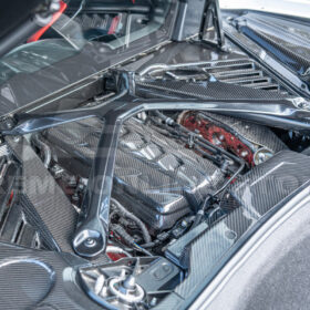 Chevrolet Corvette C8 DRY CARBON FIBER X-Brace - image 5