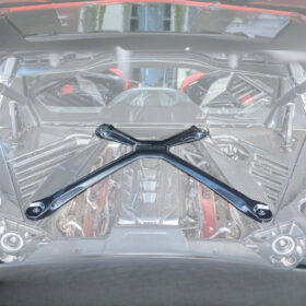 Chevrolet Corvette C8 DRY CARBON FIBER X-Brace - image 3