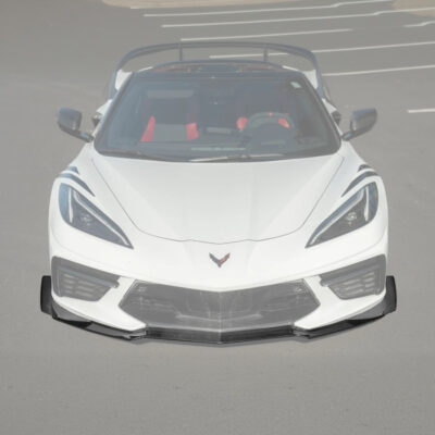 Corvette C8 Stingray DRY CARBON FIBER Front Splitter [Z06 / Z07 Conversion Package]
